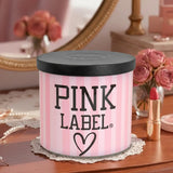 Vela 3 Pabilos, Aroma Vainilla, Pink Label