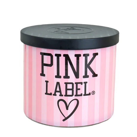 Vela 3 Pabilos, Aroma Vainilla, Pink Label