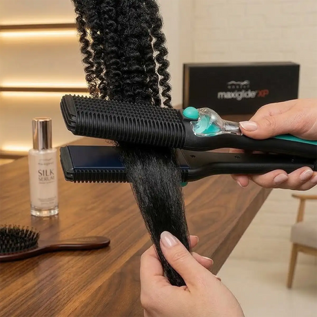 10 03MAXIMUS ALISADOR Y PEINADOR TURQUESA