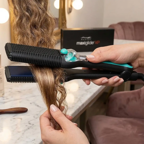 10 03MAXIMUS ALISADOR Y PEINADOR TURQUESA