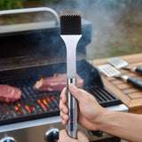 Cepillo Limpiador para Parrilla con Rascador