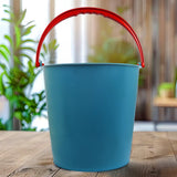 Cubeta de Plástico, Color Verde, 13L