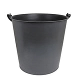 Cubeta de Plástico, Color Negro, 13 L