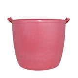 Cubeta de Plástico Barrilito color Rosa, 10L.