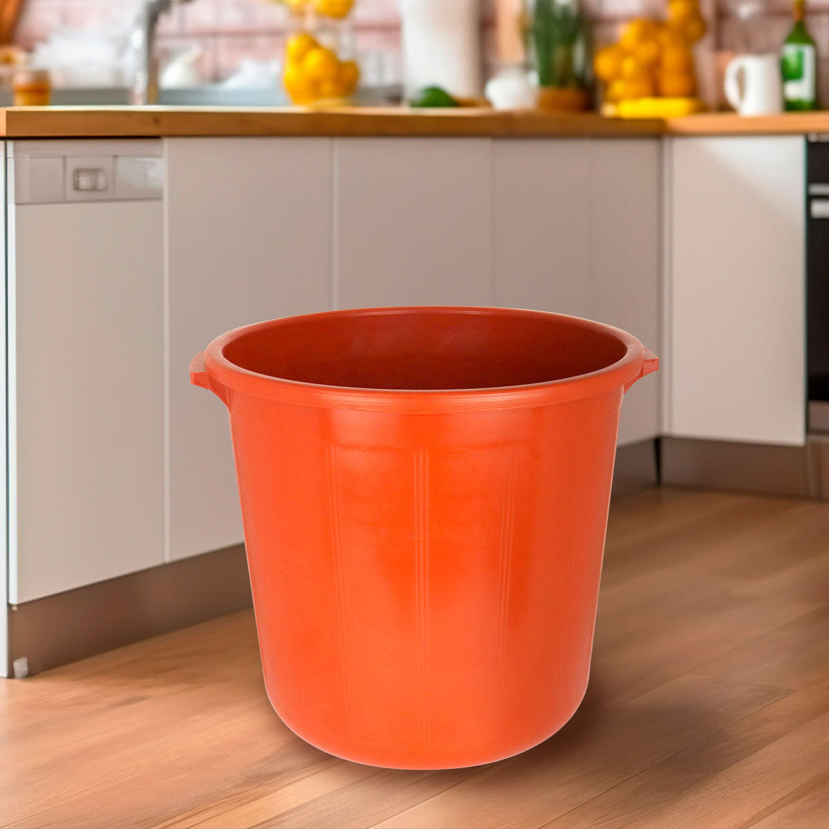 Bote color Naranja para Basura, 20L