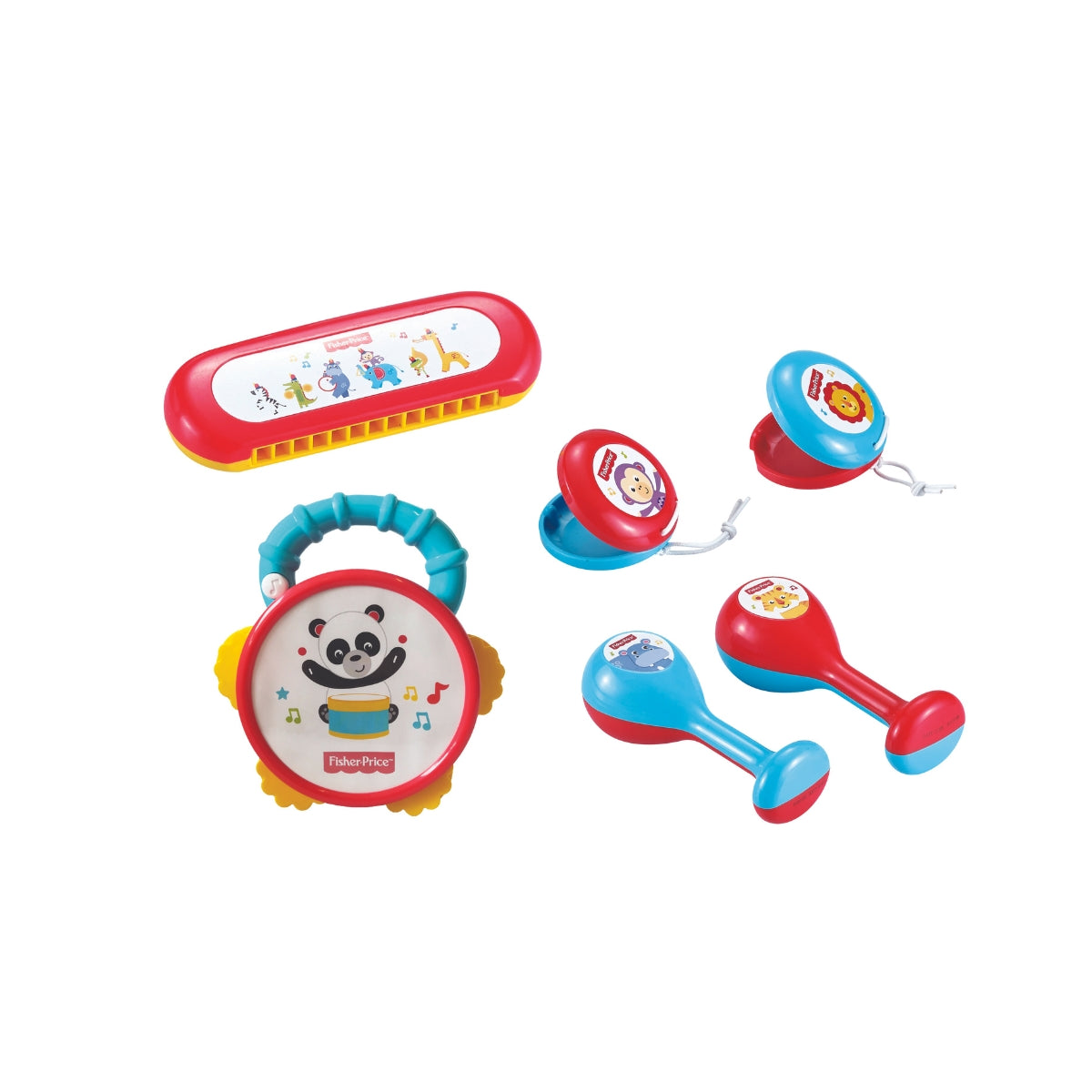 Set Musical 6 Piezas Fisher Price Juguete