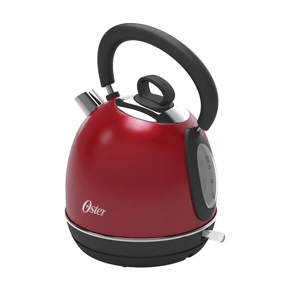 HERVIDOR ELECTRICO OSTER, MOD. BVSTKED388R-013, ACERO ROJO **