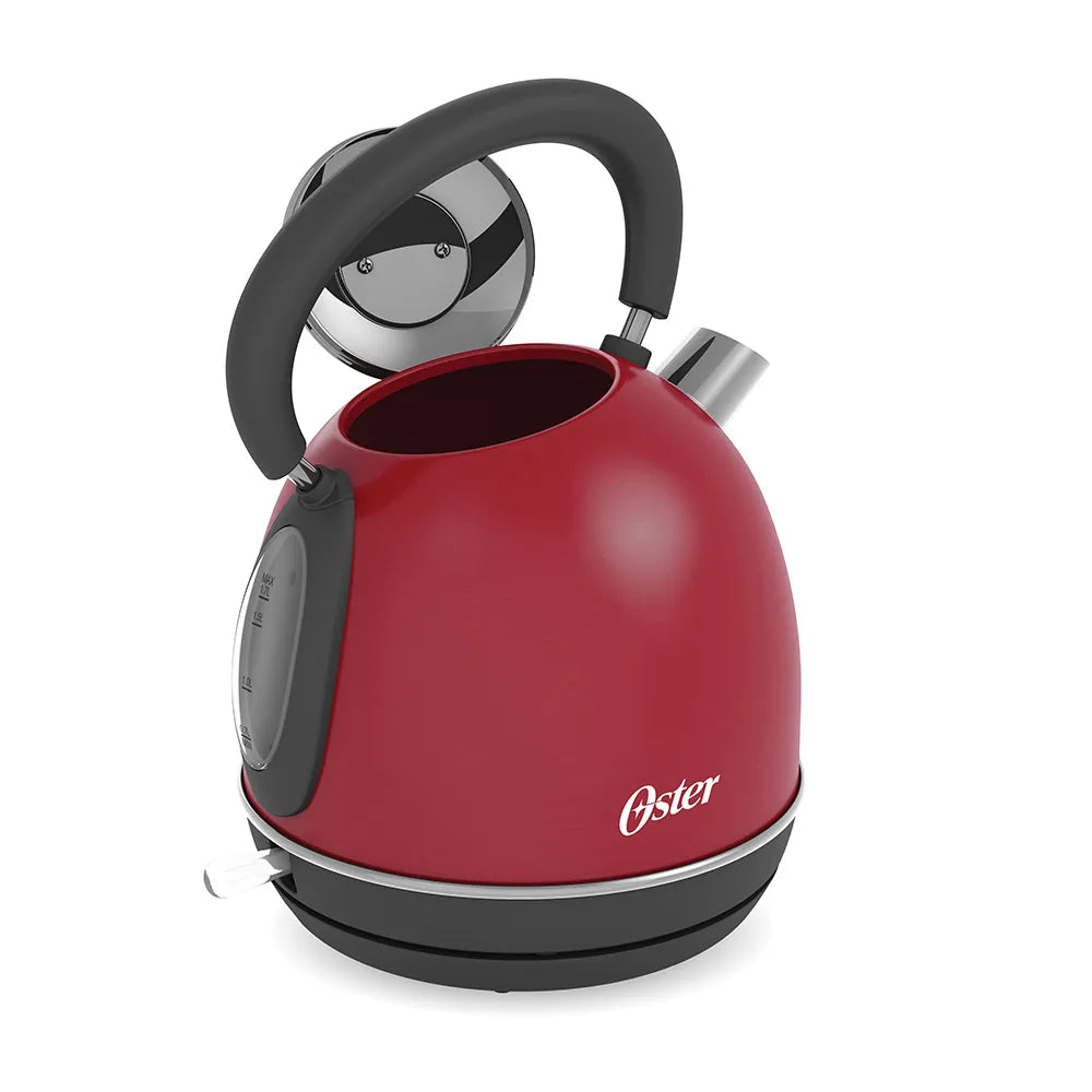 HERVIDOR ELECTRICO OSTER, MOD. BVSTKED388R-013, ACERO ROJO **