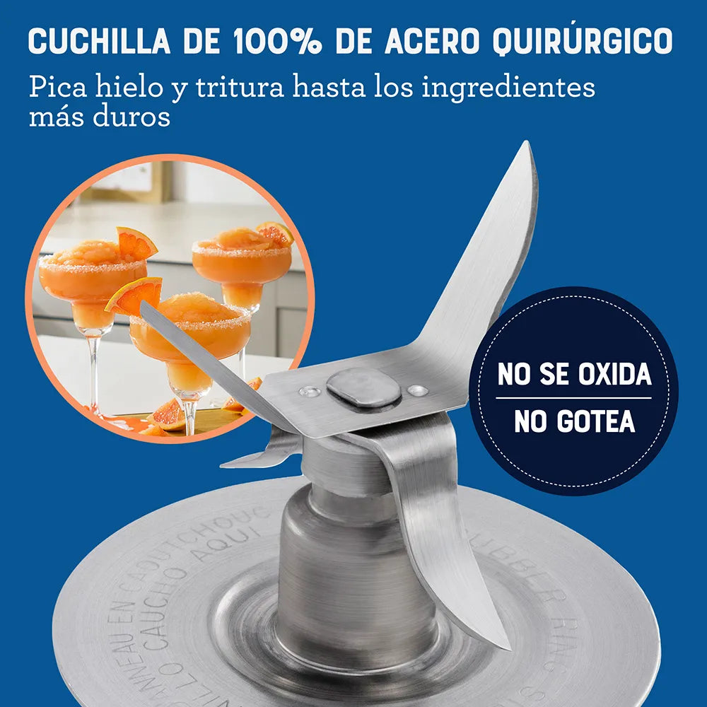 LICUADORA OSTER MOD BLSTKAP-WRD-013 KALIMAN 2 VELOCIDADES PERILLA VASO DE PLASTICO**