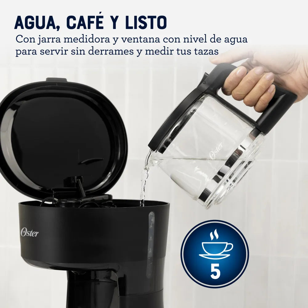 CAFETERA OSTER MOD. BVSTDCS51B 5 TZS NGO