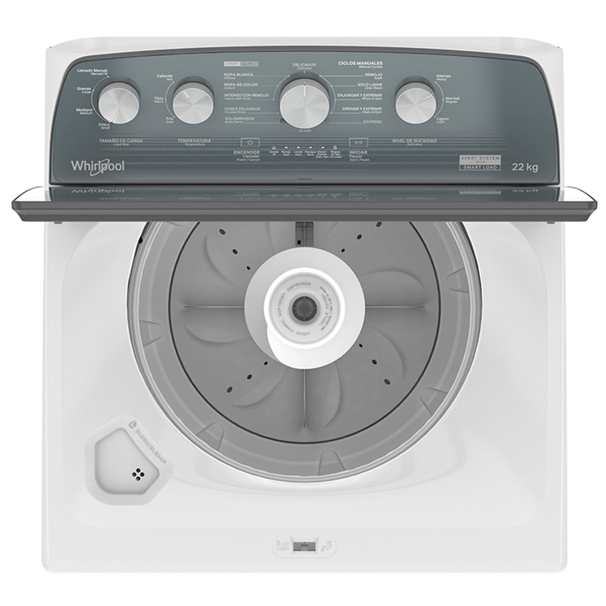 LAVADORA WHIRLPOOL MOD. 8MWTW-2224WJM 22KG**