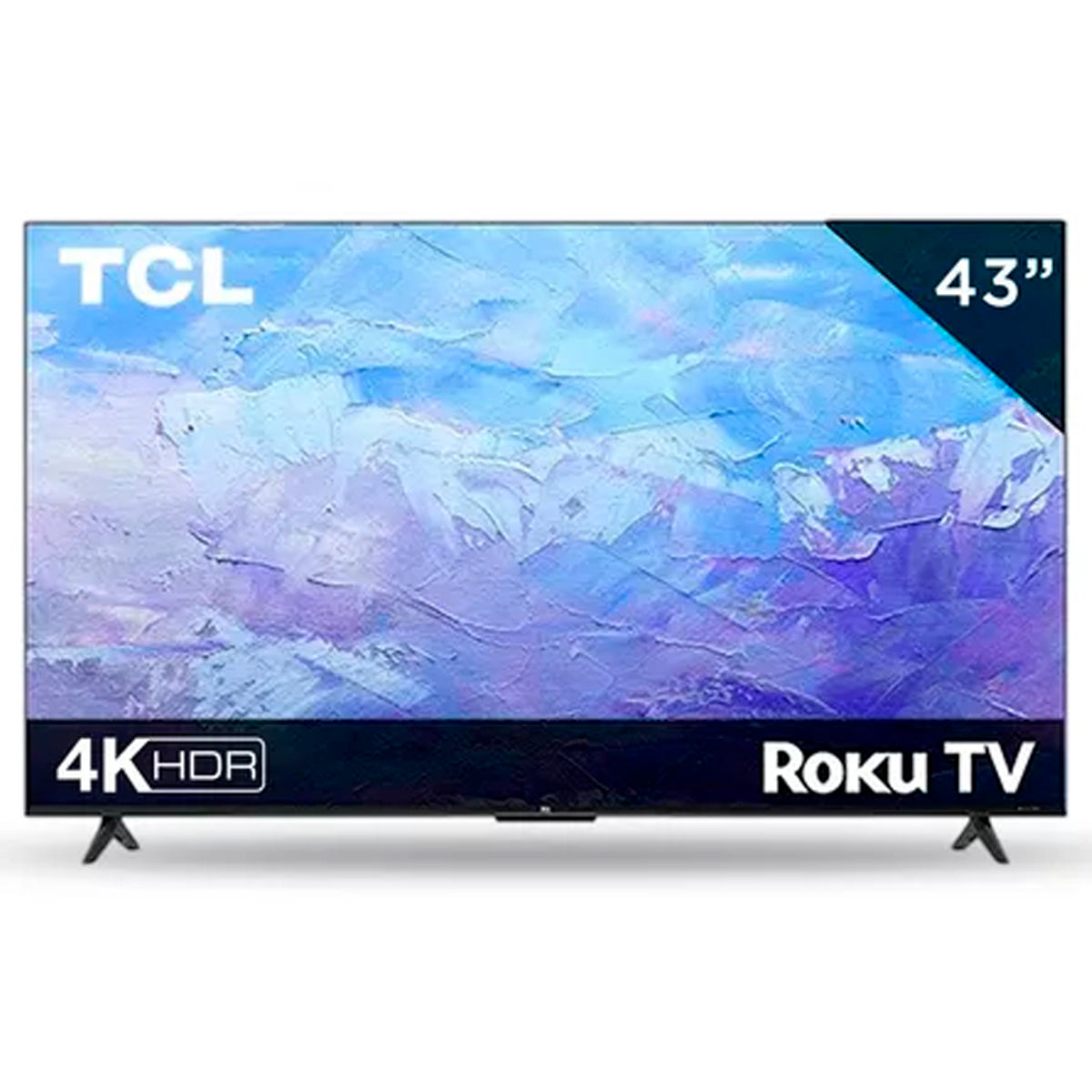 PANTALLA 43 PULGADAS TCL MOD. 43S453 4K SMART ROKU**