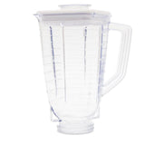 VASO DE PLASTICO OSTER MOD. 004890-011-805 1.25 L GRADUADO CON TAPA**