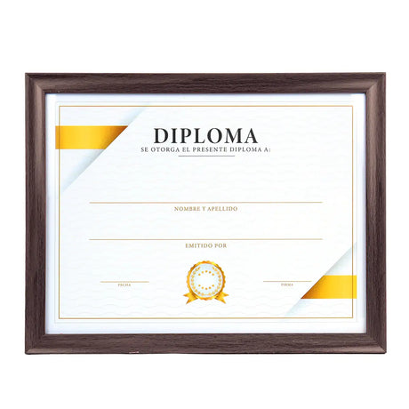 Porta Documento, Marco Color Moka