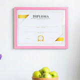 Porta Documento, Marco Color Rosa