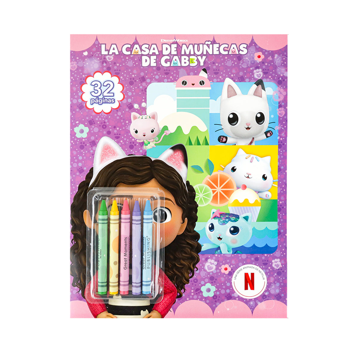 La Casa de Muñecas de Gaby, Libro para Colorear