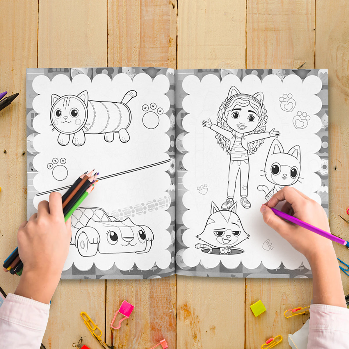 Libro para Colorear, Casa de Muñecas de Gaby