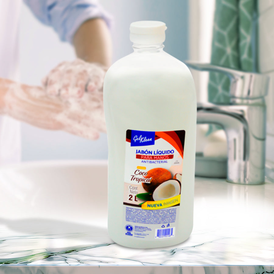 Jabón Líquido para Manos Gel Kleen Coco 2L