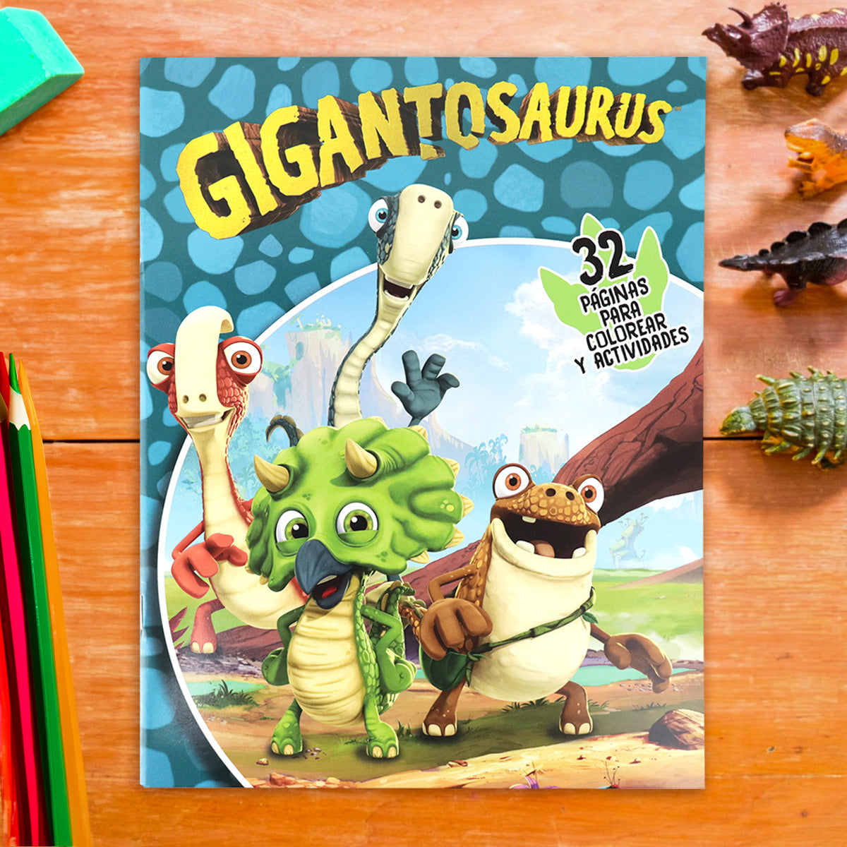 Libro para Colorear, Gigantosaurus