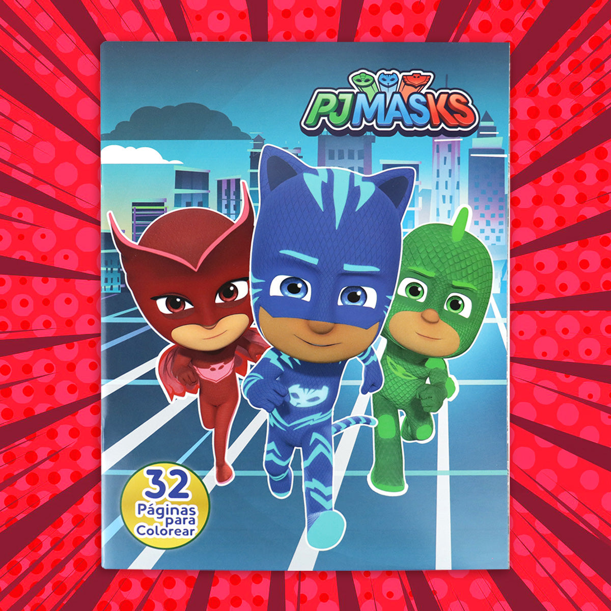 PJ Masks, Libro para Colorear
