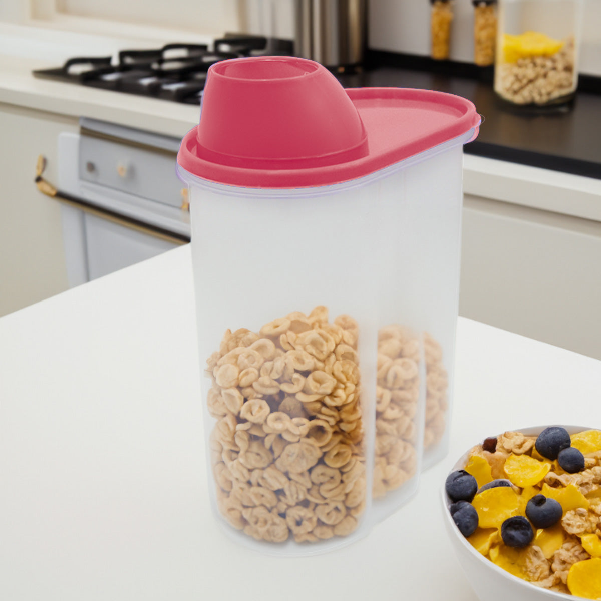 Contenedor para Cereal con medidor 2L