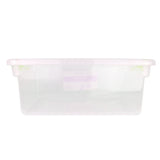 Caja de Plástico Rectangular 14L, color Esmeralda