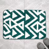 Tapete, Forma Rectangular, Color Verde