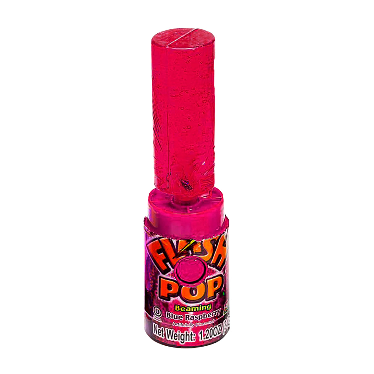 Dulce Flash Pop Barra con Luz, Sabor Fresa, 34 g