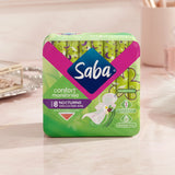 Toallas Femeninas Saba Confort Manzanilla con Alas 8 Piezas