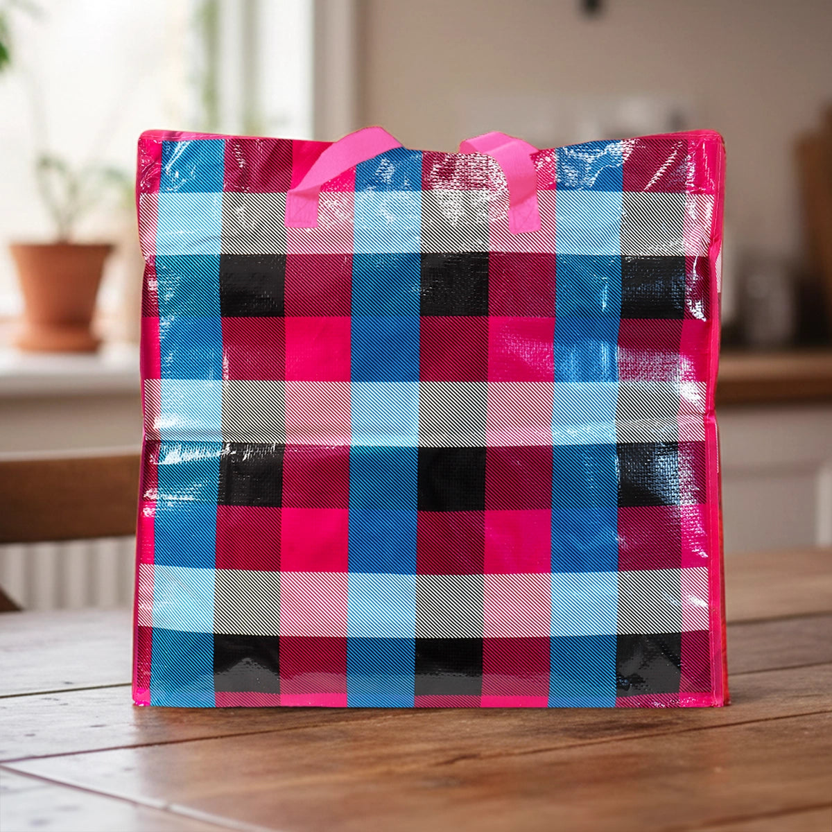 Bolsa Reutilizable, Cierre, Color Rosa