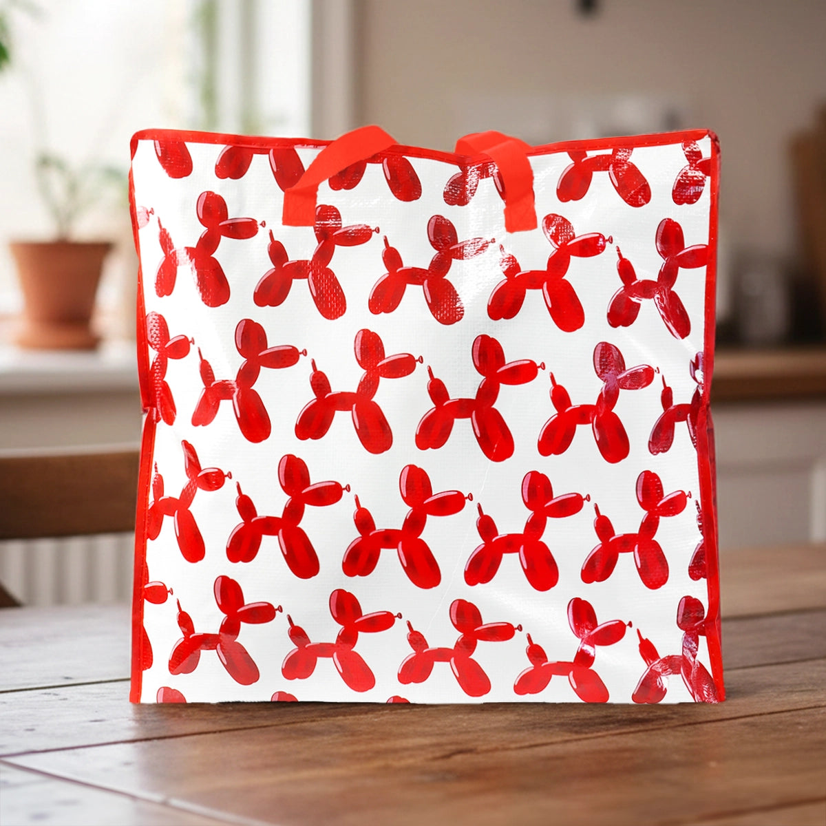 Bolsa Reutilizable, Cierre, Diseño Globos