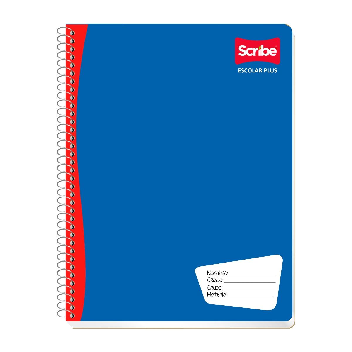 Cuaderno Profesional Scribe, Cuadro Grande, 100 Hojas