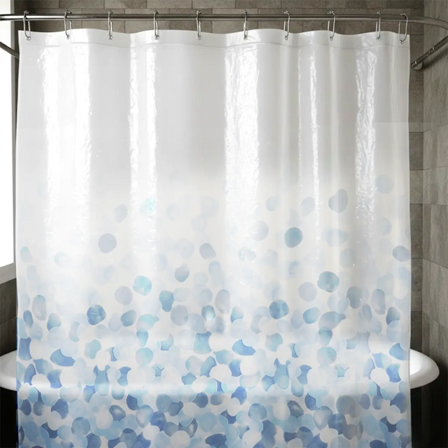 Cortina de Baño, Color Azul