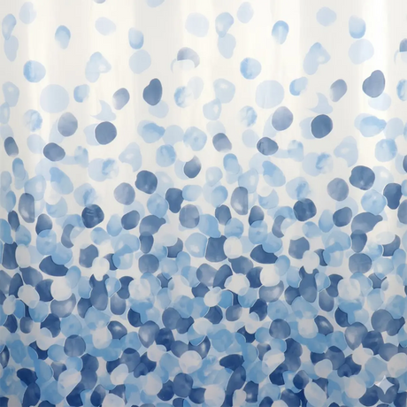 Cortina de Baño, Color Azul