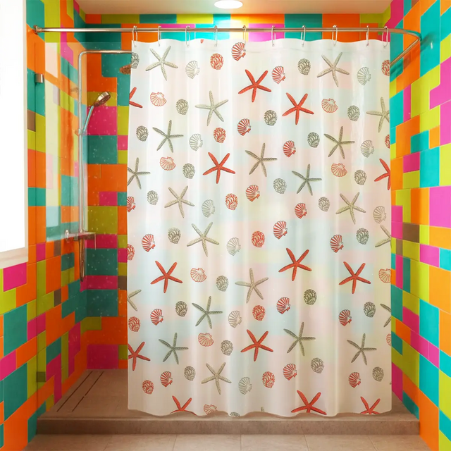 Cortina de Baño, Diseño Marino