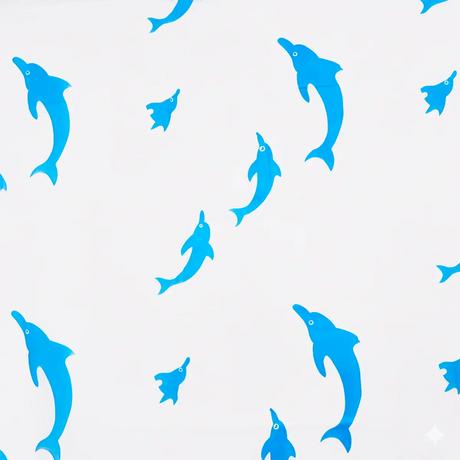 Cortina de Baño, Diseño Delfín