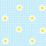 Mantel de Plástico, Diseño Cuadros, Color Azul