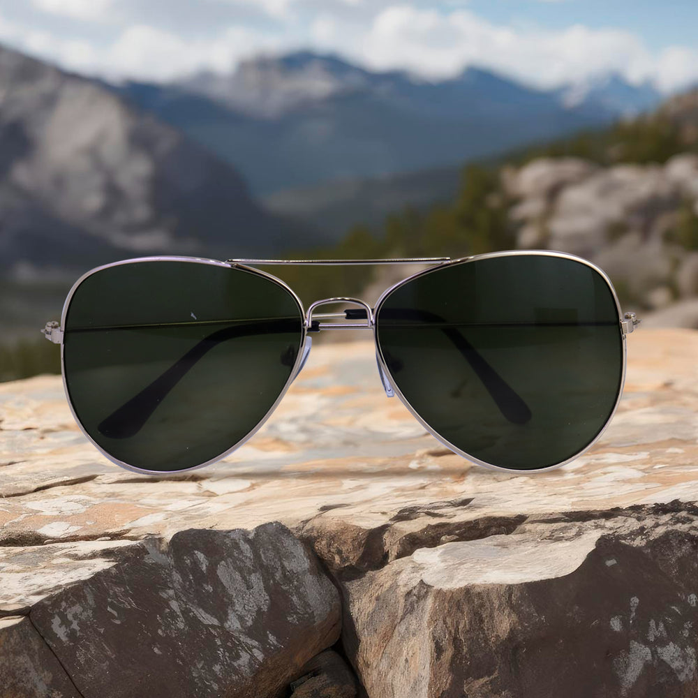 Lentes Oftalmicos Anteojos De Sol Aviador Hombre Gafas Estilo