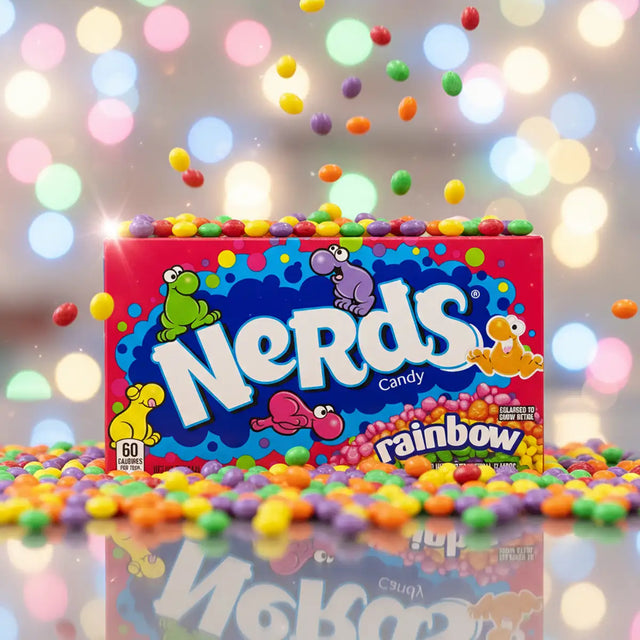 Caramelo Ácido Arcoíris,  Nerds Wonka, 141 g