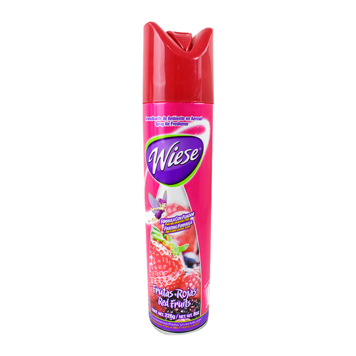 Wiese Aromatizante de Ambiente en Aerosol Frutas Rojas 226g