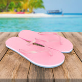 Sandalias, Color Rosa, Suela Turquesa