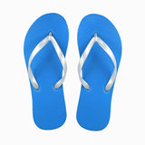 Sandalias, para Dama, Color Azul y Plata