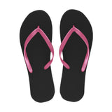 Sandalias, Talla 26, Color Negro y Rosa Metálico