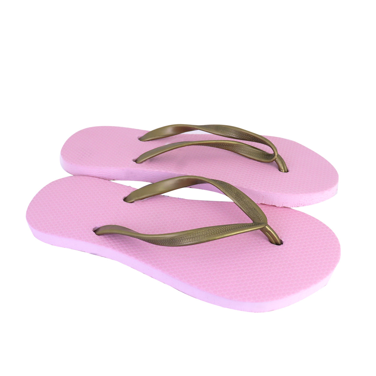 Sandalias para Dama, color Rosa con Café