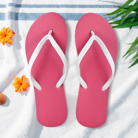 Sandalias, para Dama, Color Rosa y Blanco