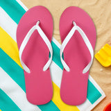 Sandalias, para Dama, Color Rosa y Blanco