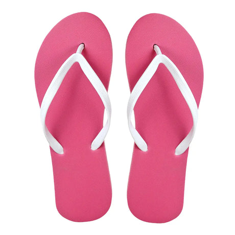 Sandalias, para Dama, Color Rosa y Blanco