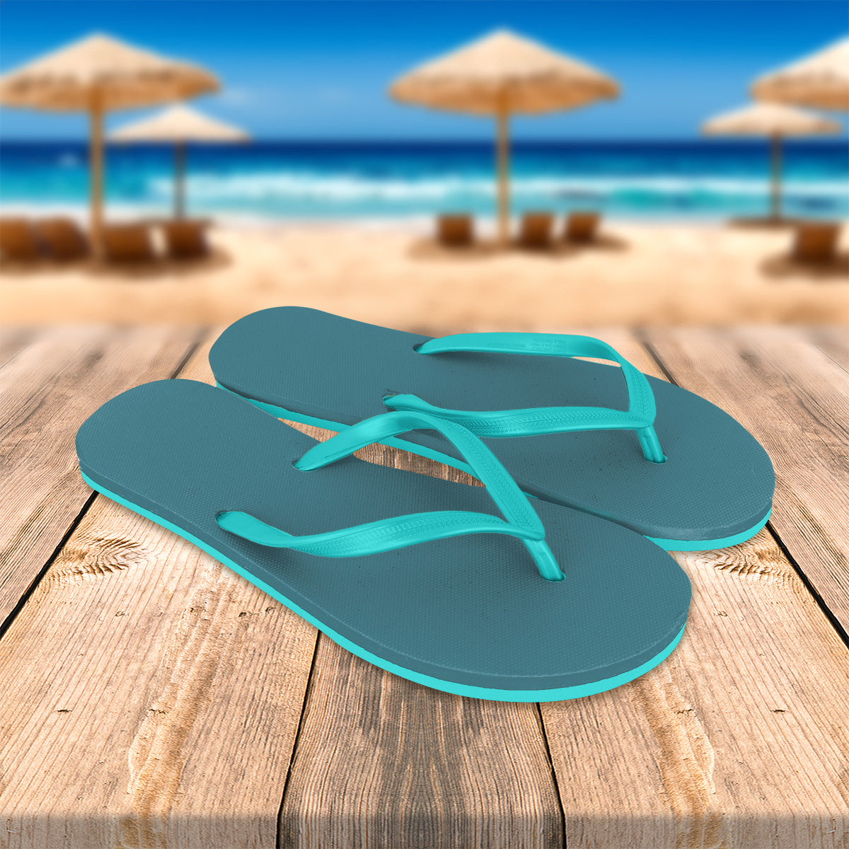 Sandalias, Talla 24, Color Turquesa