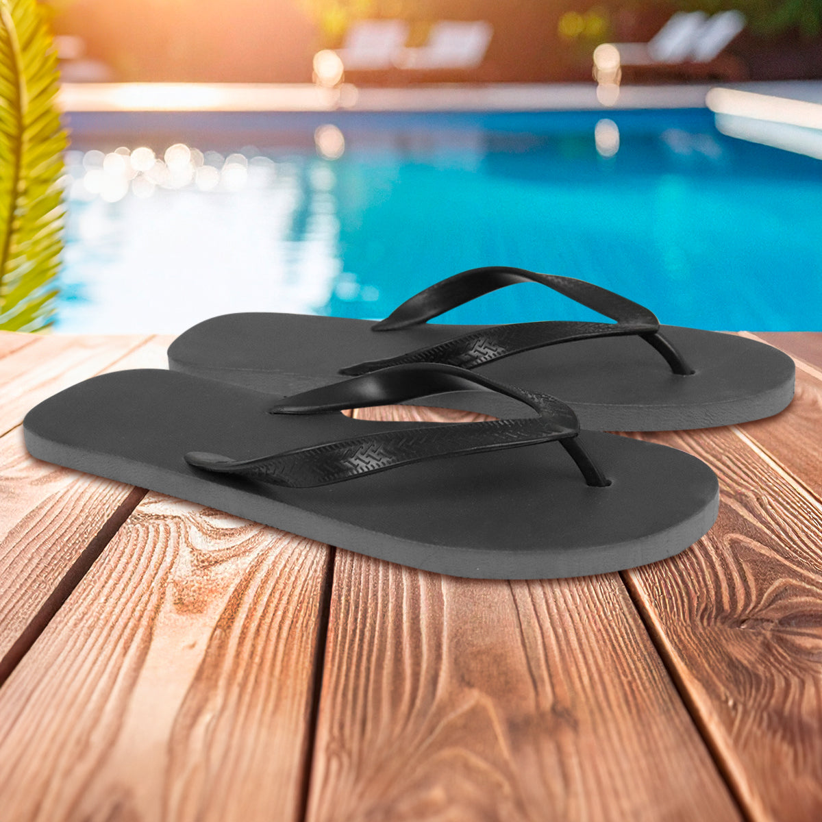 Sandalias para Hombre, Color Negro, Talla 26