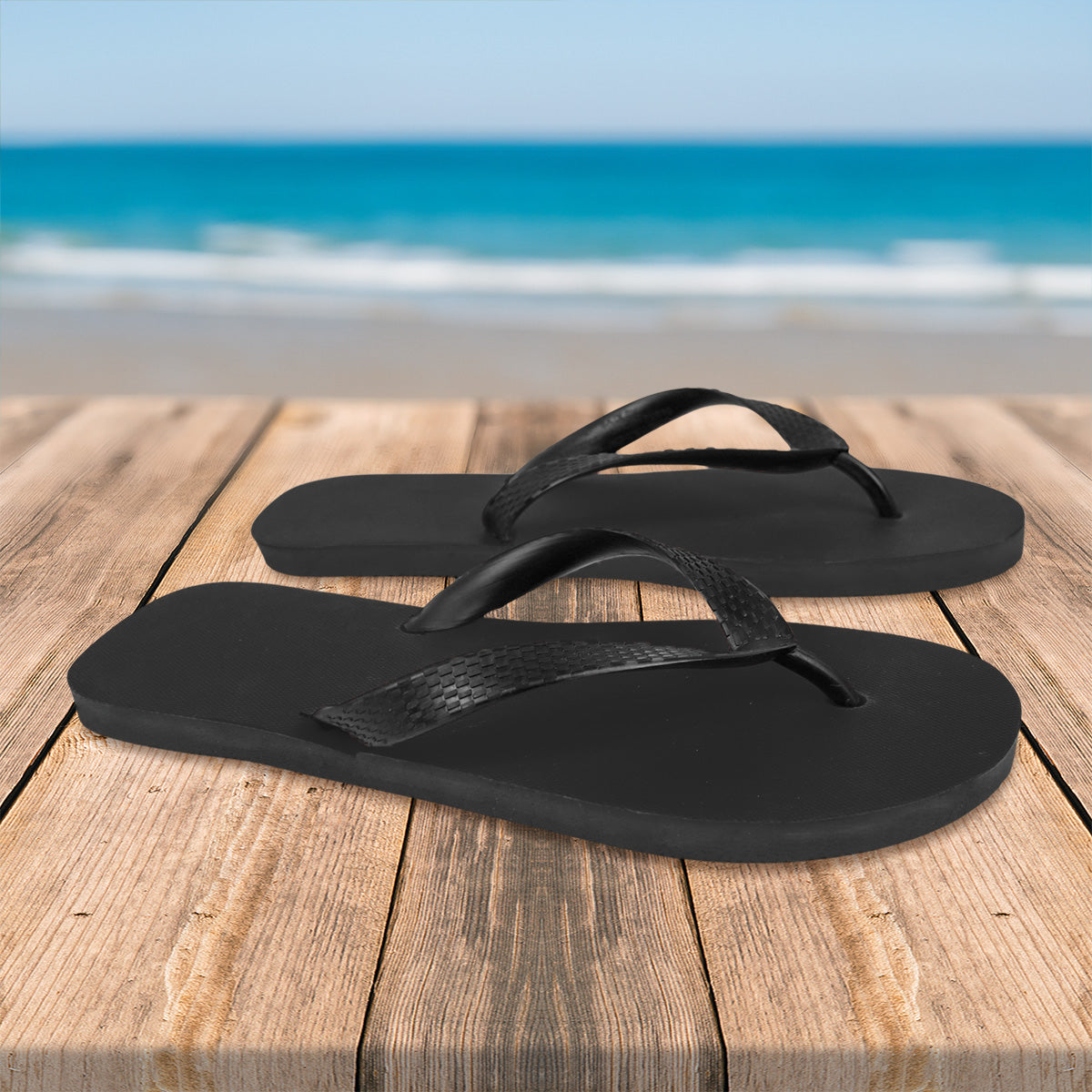 Sandalias para Hombre, Talla 27, Color Negro